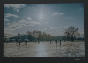 gefrorene Wetterwiesen in Gambach